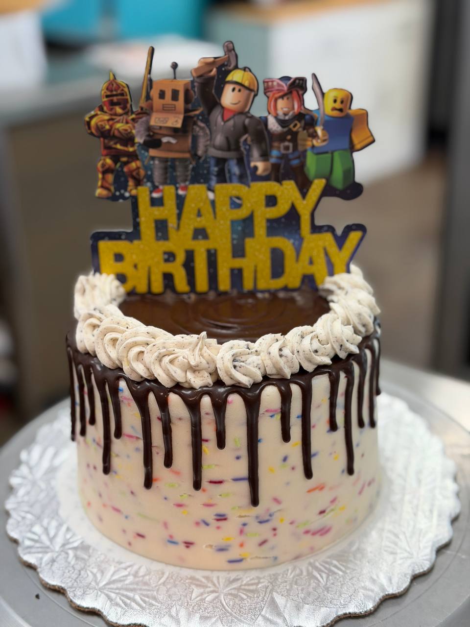 6-Inch Vegan Custom Cake, Gluten-Free | Sinful Confections
