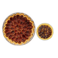 Gluten-free, dairy-free, vegan Pecan Pie with buttery crust and toasted pecans from Sinful Confections Bakery, Portland, Oregon — holiday pre-order dessert.