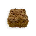 Pumpkin spice coffee cake topped with cinnamon streusel, gluten-free, dairy-free, vegan.