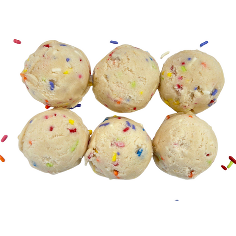 Birthday Cake Edible Dough Bites