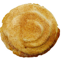 Gluten-free churro loaded cookie with cinnamon sugar flavor