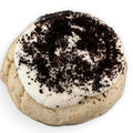 Golden cookies n cream loaded cookie with vanilla buttercream and cookie crumbles