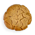 Gluten-free peanut butter naked cookie with soft chewy texture