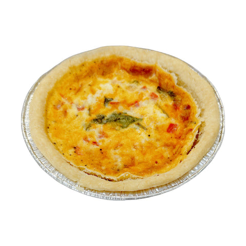 Roasted Red Pepper Quiche 5"