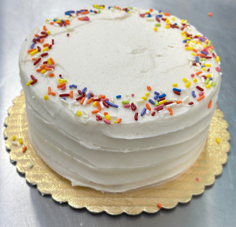 6 inch 2-Layer Cake (8-12 servings)